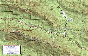 Black Fork Trail map at 1:24,000 scale.