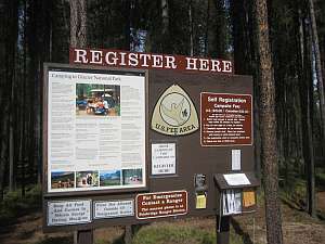 Glacier Bowman-Kitla Registration Sign