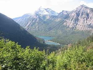 Glacier Bowman-Kitla Upper Kintla Lake