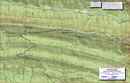 Ouachita Trail Map 07 Queen Wilhelmina.