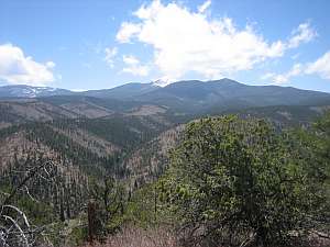 Valle Vidal Middle Ponil Vista